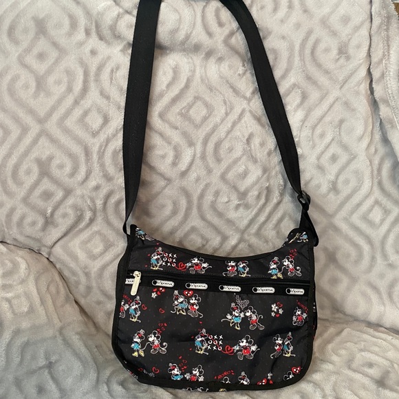 NWOT Mickey & Minnie LeSportsac Hobo Bag - Picture 2 of 14